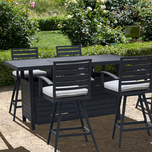 outdoor seating set