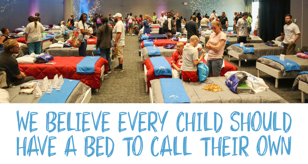 every child deserves a bed of their own