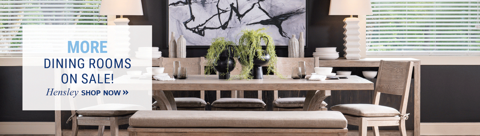 MORE Dining Rooms on Sale! Shop Now.