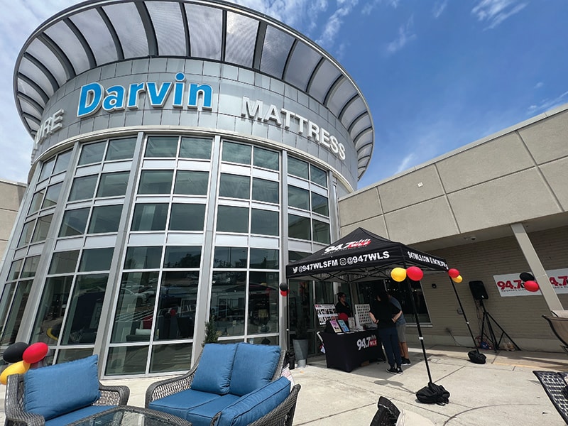 2023 94.7 WLS-FM Tim Virgin Ultimate Summer Weekend Event at Darvin Furniture & Mattress