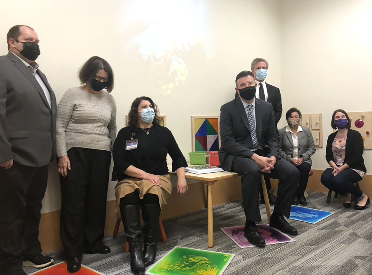 2020 Orland Park Library Sensory Room Dedication with Darvin Furniture & Mattress