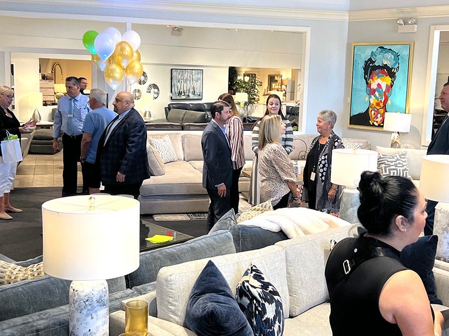 2024 - Jonathan Louis Gallery Reveal at Darvin Furniture & Mattress - Will Harris President