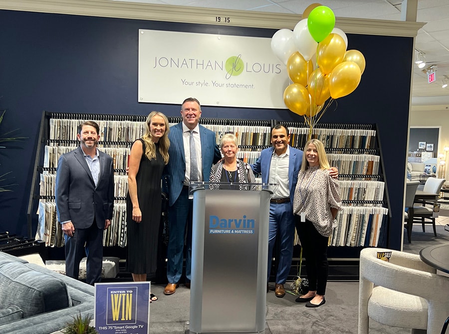 2024 - Jonathan Louis Gallery Reveal at Darvin Furniture & Mattress - Will Harris President