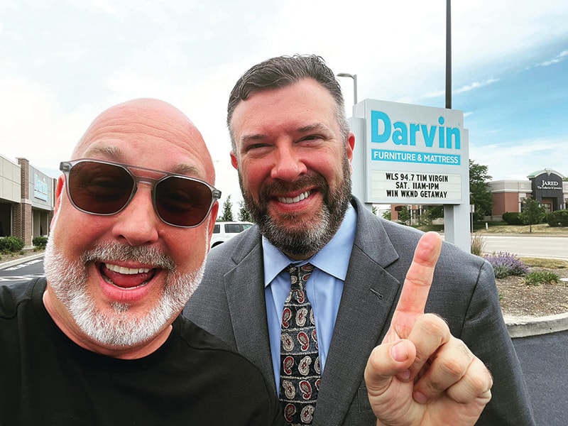 2023 94.7 WLS-FM Tim Virgin Ultimate Summer Weekend Event at Darvin Furniture & Mattress