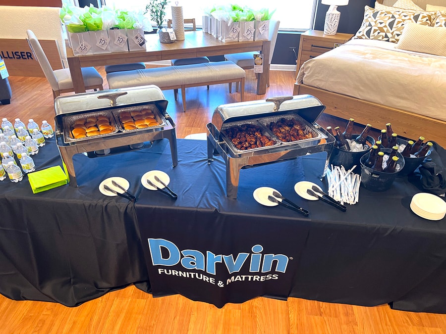 2024 - Jonathan Louis Gallery Reveal at Darvin Furniture & Mattress - Will Harris President