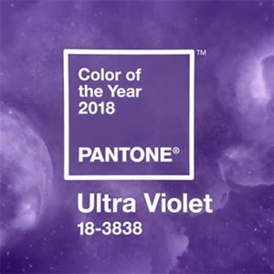 Dec 2017 - Pantone Declares Ultra Violet ‘Color of the Year’