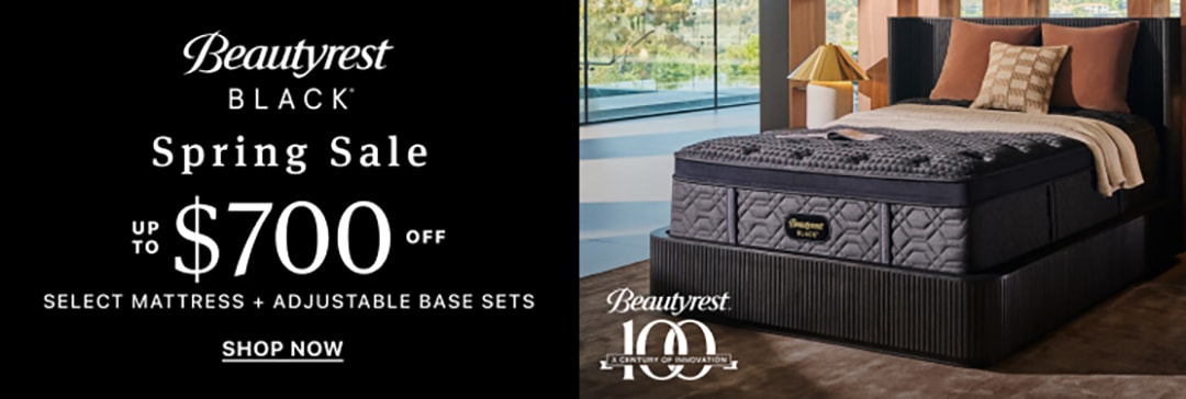Spring Sale
Up to $700 off
Select Mattress & Adj base sets
Shop now