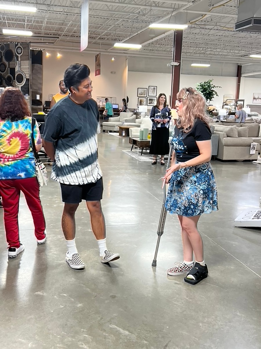 2024 - May 24 - Memorial Day Event at Darvin Furniture & Mattress with Rufio from 103.5KissFM