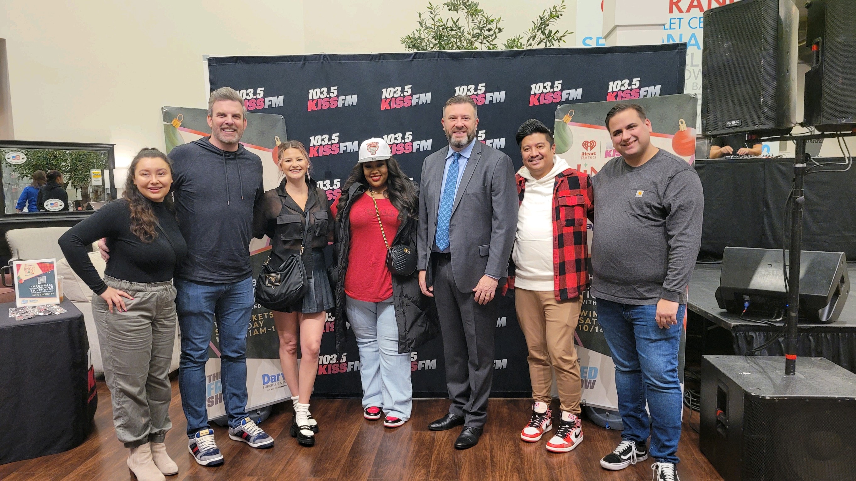 2023 - The Fred Show from KissFM at Darvin Furniture & Mattress with President Will Harris - Oct 14