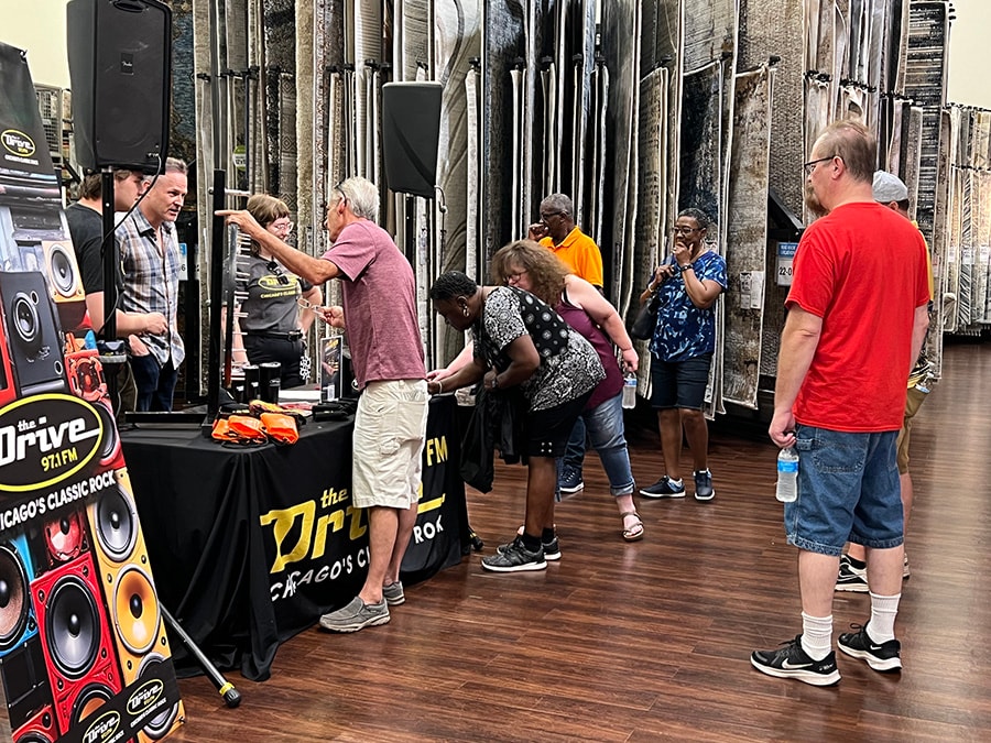 2024 - Labor Day Event at Darvin with President Will Harris and 97.1 The Drive and Tingle 