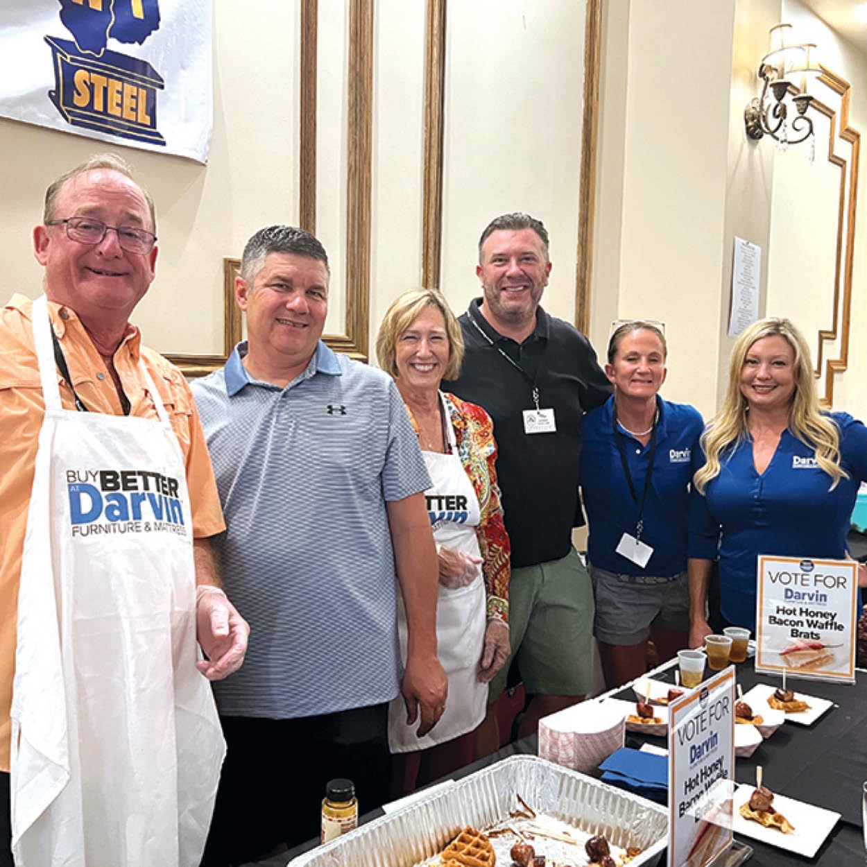 2023 Darvin Furniture & Mattress sponsors Brats, Bourbon and Brews Event to help benefit the VIP Service Dog Foundation
