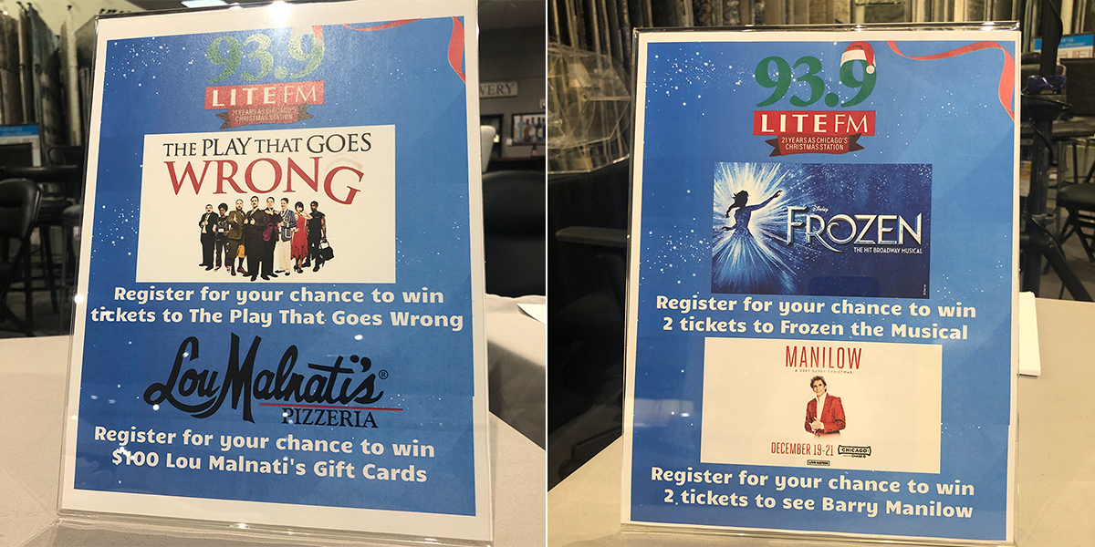 2021 Black Friday with 93.9 Robin Rock - Giveaways