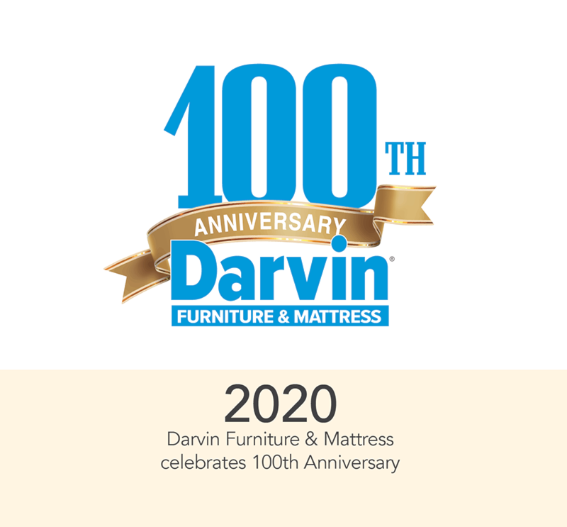 2020 - Darvin Furniture & Mattress celebrates 100th Anniversary