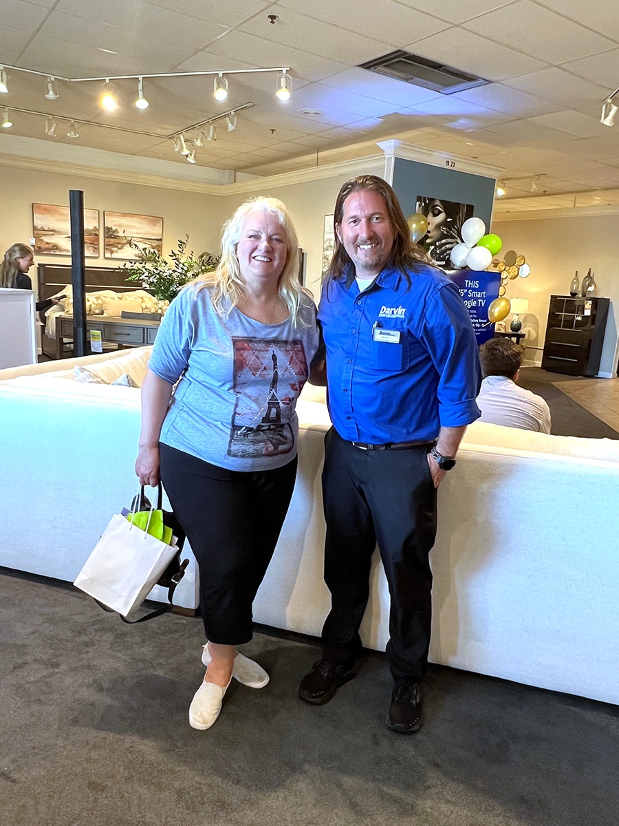 2024 - Jonathan Louis Gallery Reveal at Darvin Furniture & Mattress - Will Harris President
