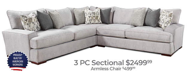 3 Pc Sectional