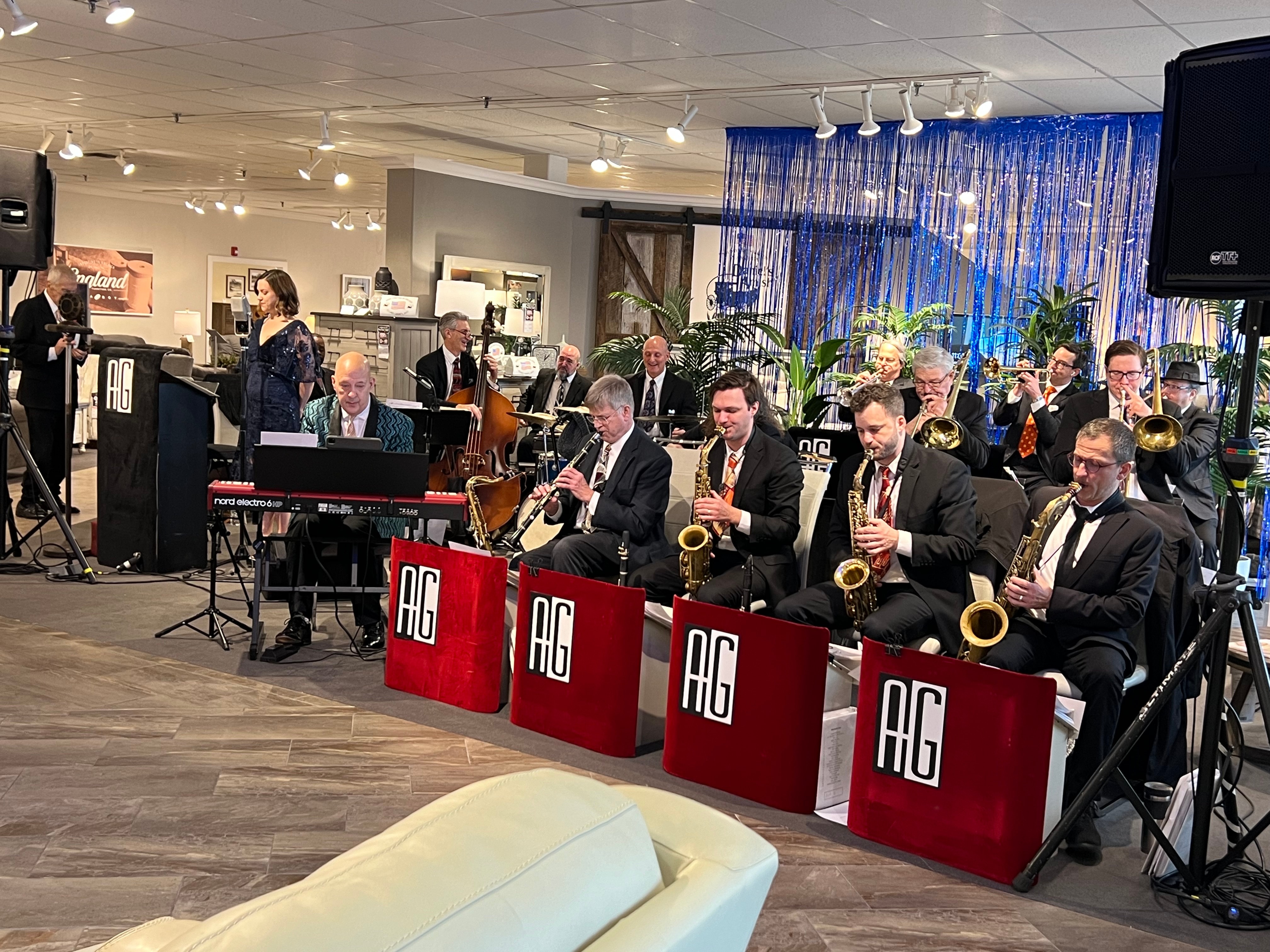 2023 - Alan Gresik Swing Orchestra at Darvin Furniture & Mattress New Year's Eve