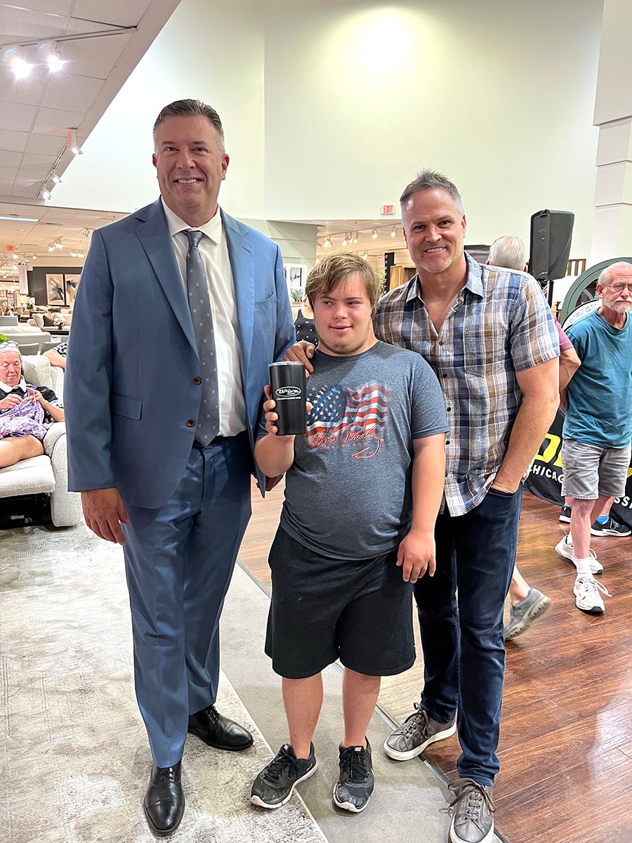 2024 - Labor Day Event at Darvin with President Will Harris and 97.1 The Drive and Tingle 