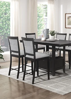 5 pc counter height dining set $799.99