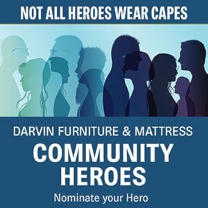 2020 - Darvin® Furniture Starts Community Hero Program to Honor First Responders, Front Line Workers
