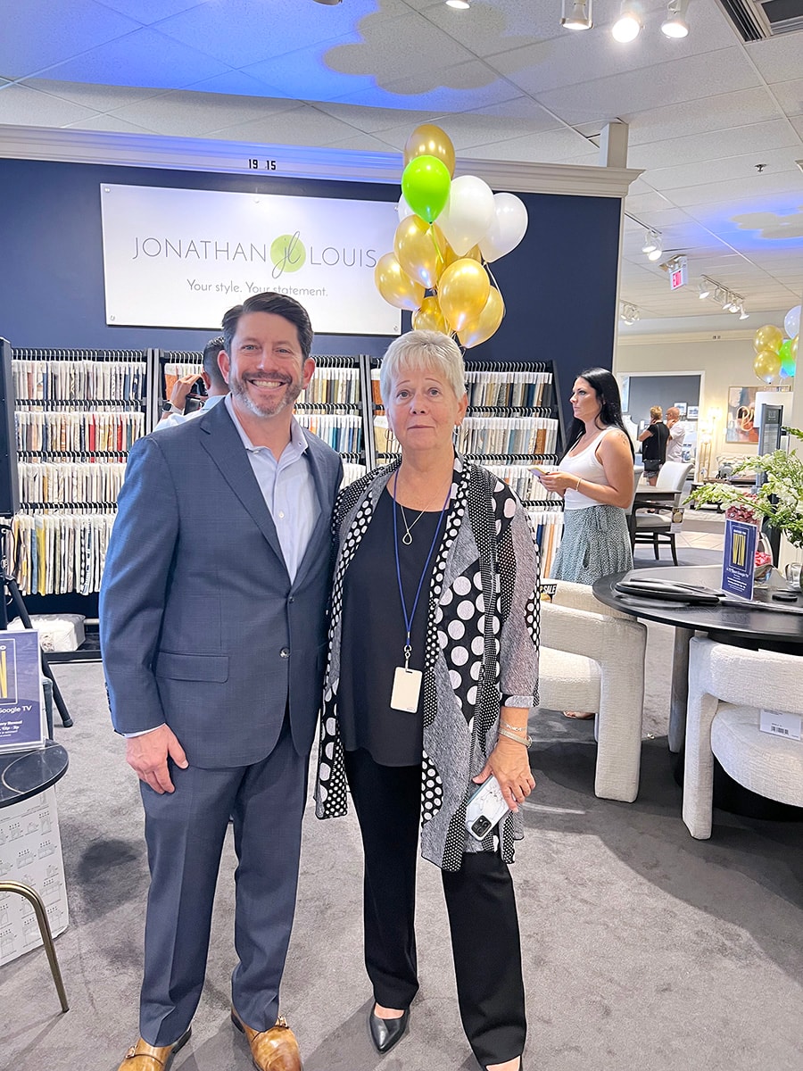 2024 - Jonathan Louis Gallery Reveal at Darvin Furniture & Mattress - Will Harris President