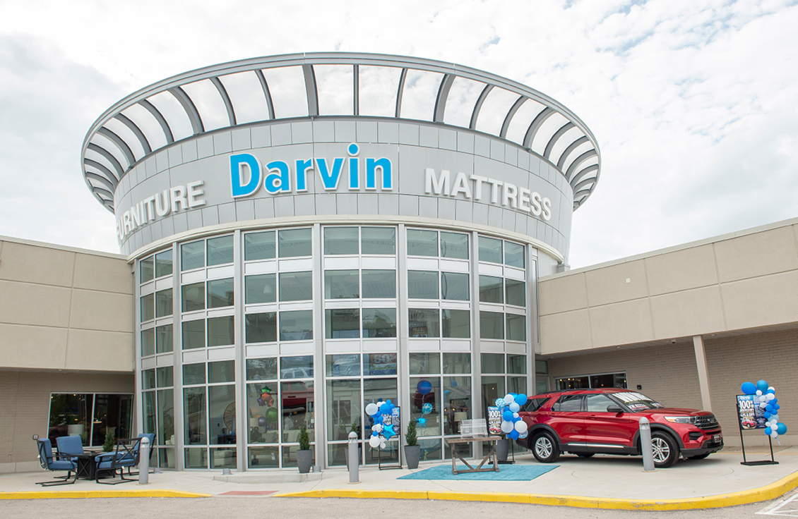 2020 Archive - 100th Anniversary of Darvin Furniture & Mattress - Darvin gave away a 2020 Ford Explorer