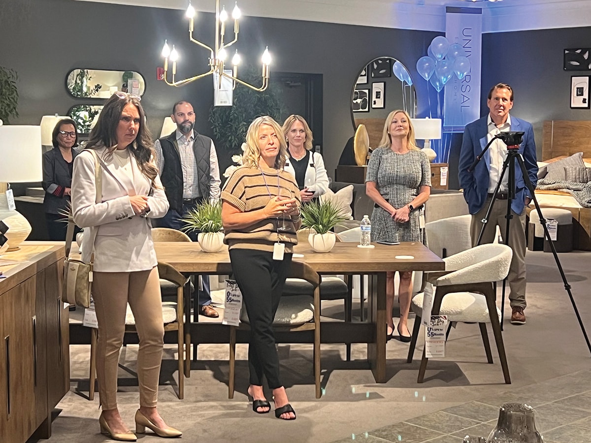 2024, Sept - Darvin Furniture & Mattress opens Universal Furniture Gallery, furnishings designed to bring both modern function and practical luxury into your home