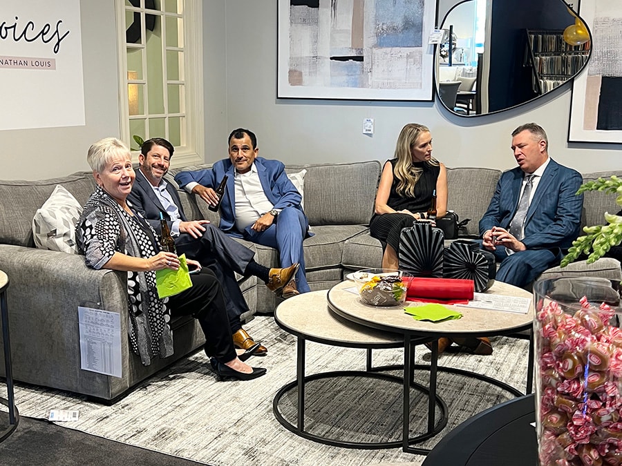 2024 - Jonathan Louis Gallery Reveal at Darvin Furniture & Mattress - Will Harris President