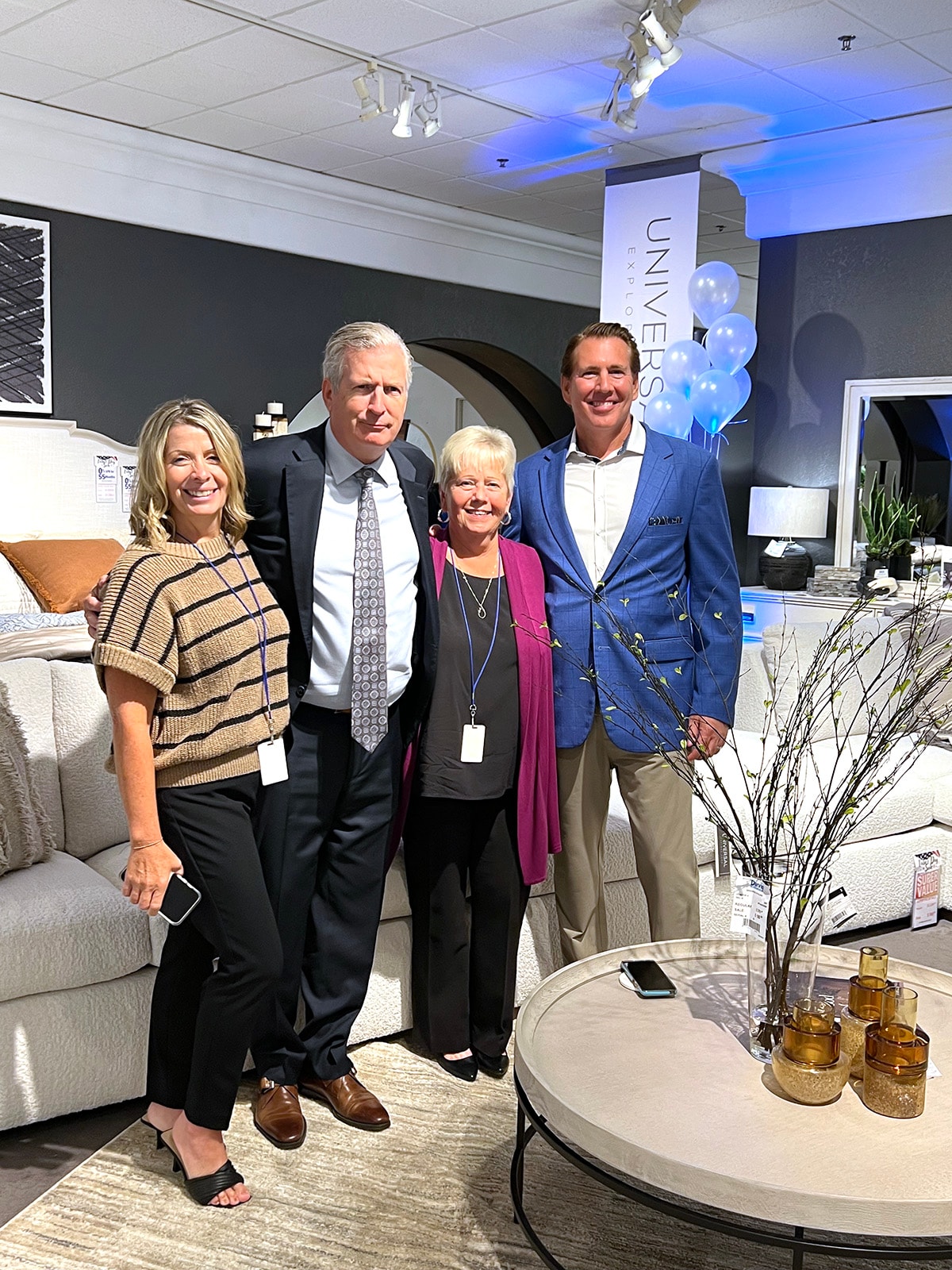 2024, Sept - Darvin Furniture & Mattress opens Universal Furniture Gallery, furnishings designed to bring both modern function and practical luxury into your home