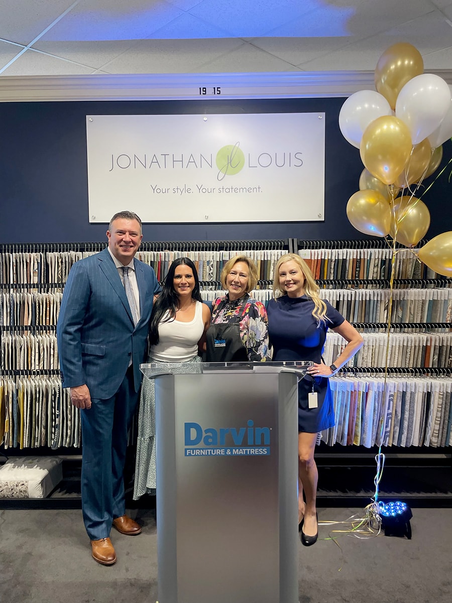 2024 - Jonathan Louis Gallery Reveal at Darvin Furniture & Mattress - Will Harris President