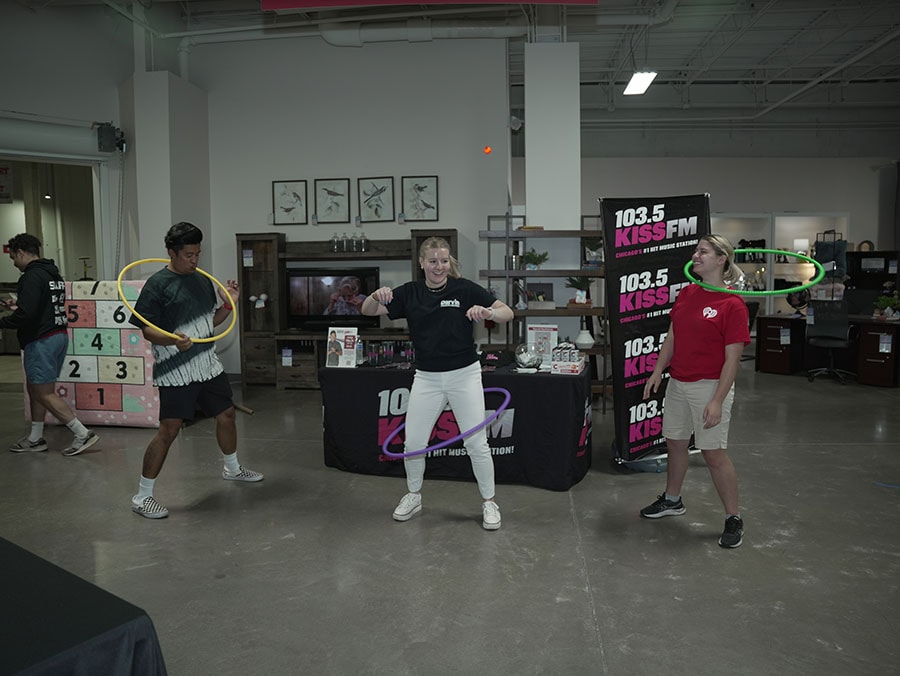 2024 - May 24 - Memorial Day Event at Darvin Furniture & Mattress with Rufio from 103.5KissFM