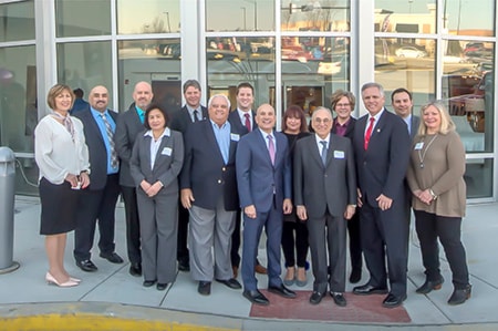 Darvin Management in 2018 with Orland Park Mayor and Architects