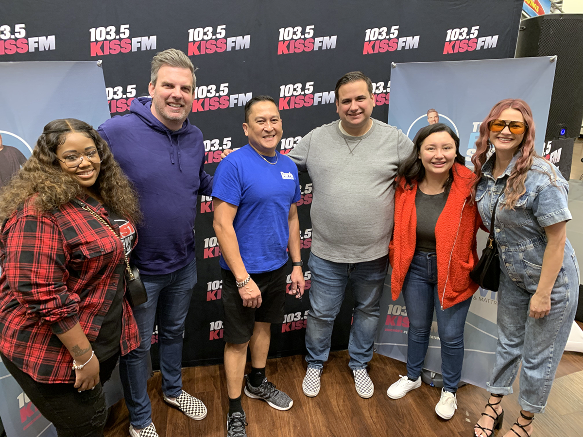2022 - KissFM with Fred & Crew at Darvin Furniture & Mattress