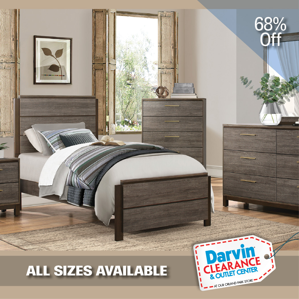 Twin Panel Bed 