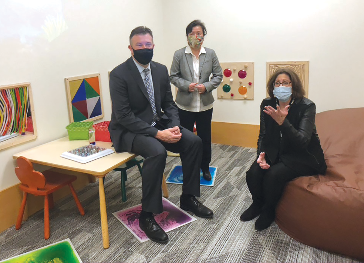 2020 Orland Park Library Sensory Room Dedication with Darvin Furniture & Mattress