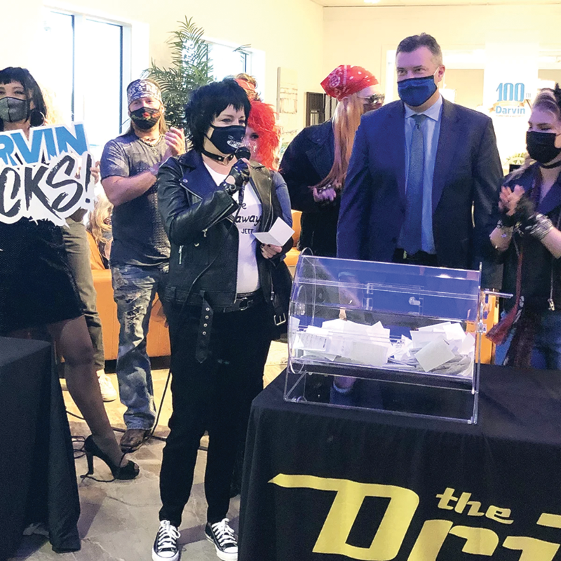 May 2021 - Darvin Rocks with The Drive 97.1 at Darvin® Furniture & Mattress