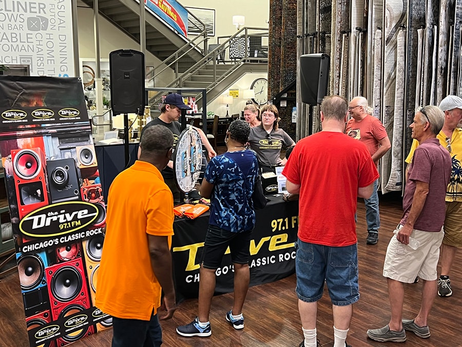 2024 - Labor Day Event at Darvin with President Will Harris and 97.1 The Drive and Tingle 