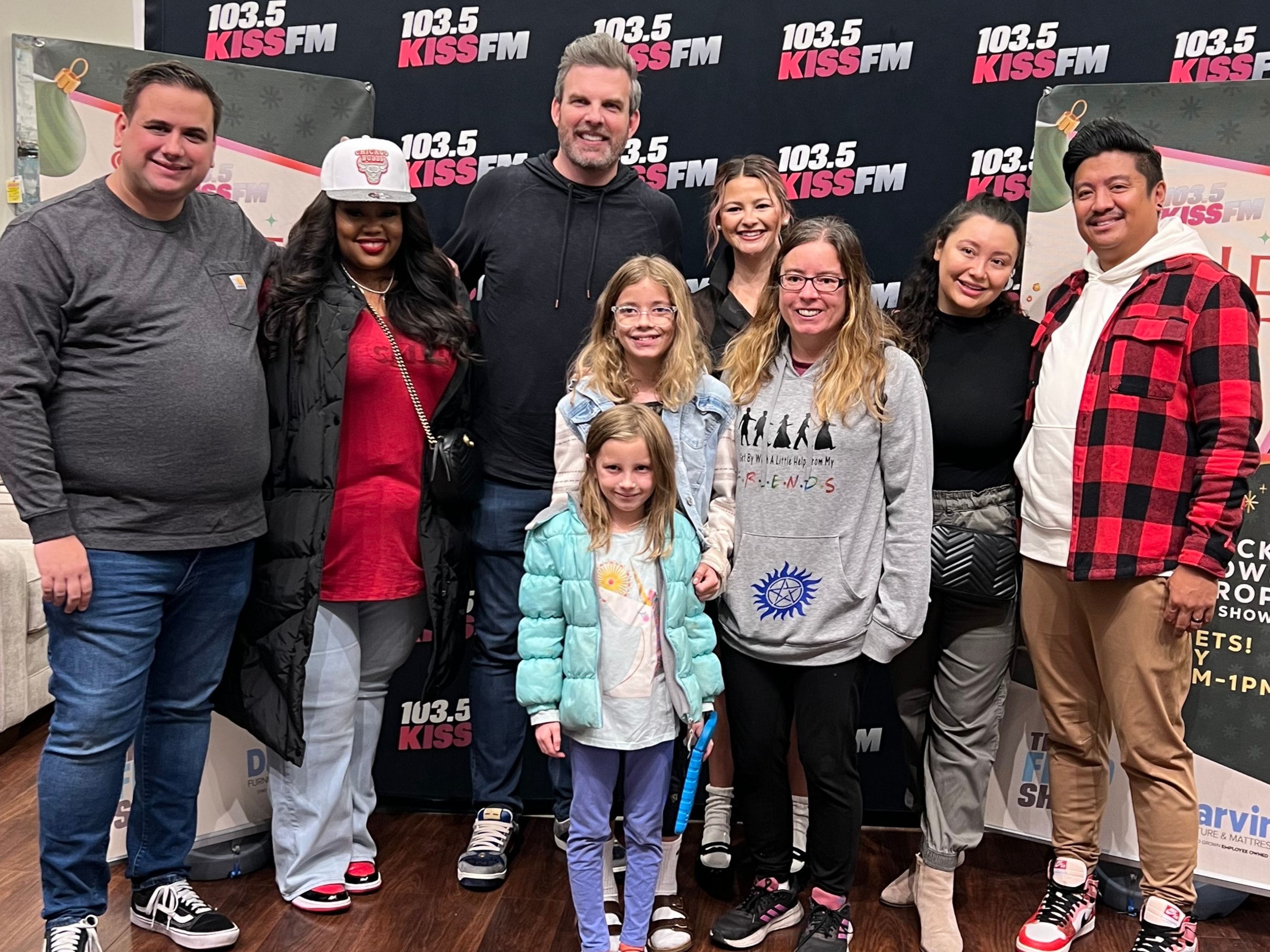 2023 - The Fred Show from KissFM at Darvin Furniture & Mattress with President Will Harris - Oct 14