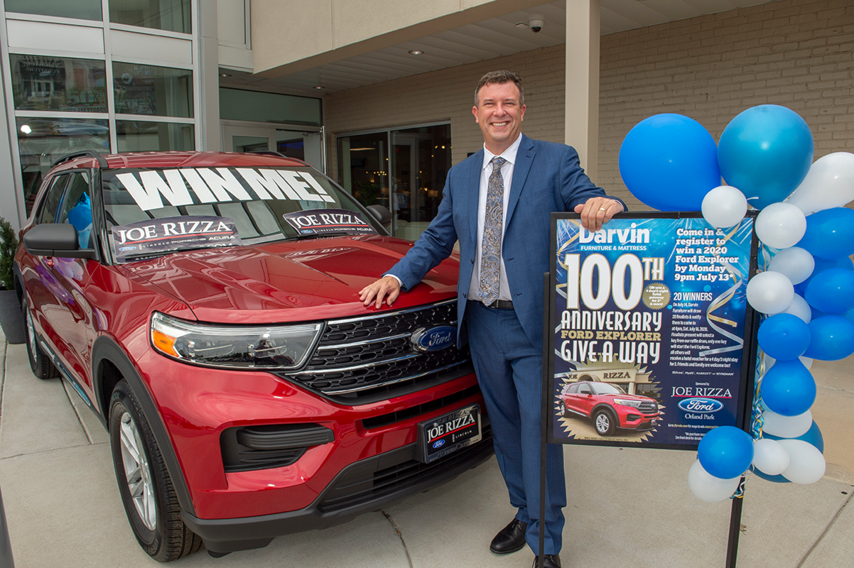 In 2020 Darvin partnered with Rizza Ford and gave away a 2020 Ford Explorer - here is an archive of images from the event