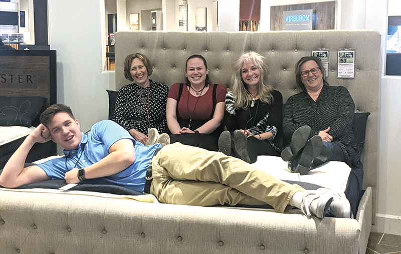 March 2022 - Slumber Party at Darvin Furniture & Mattress - Marketing Department