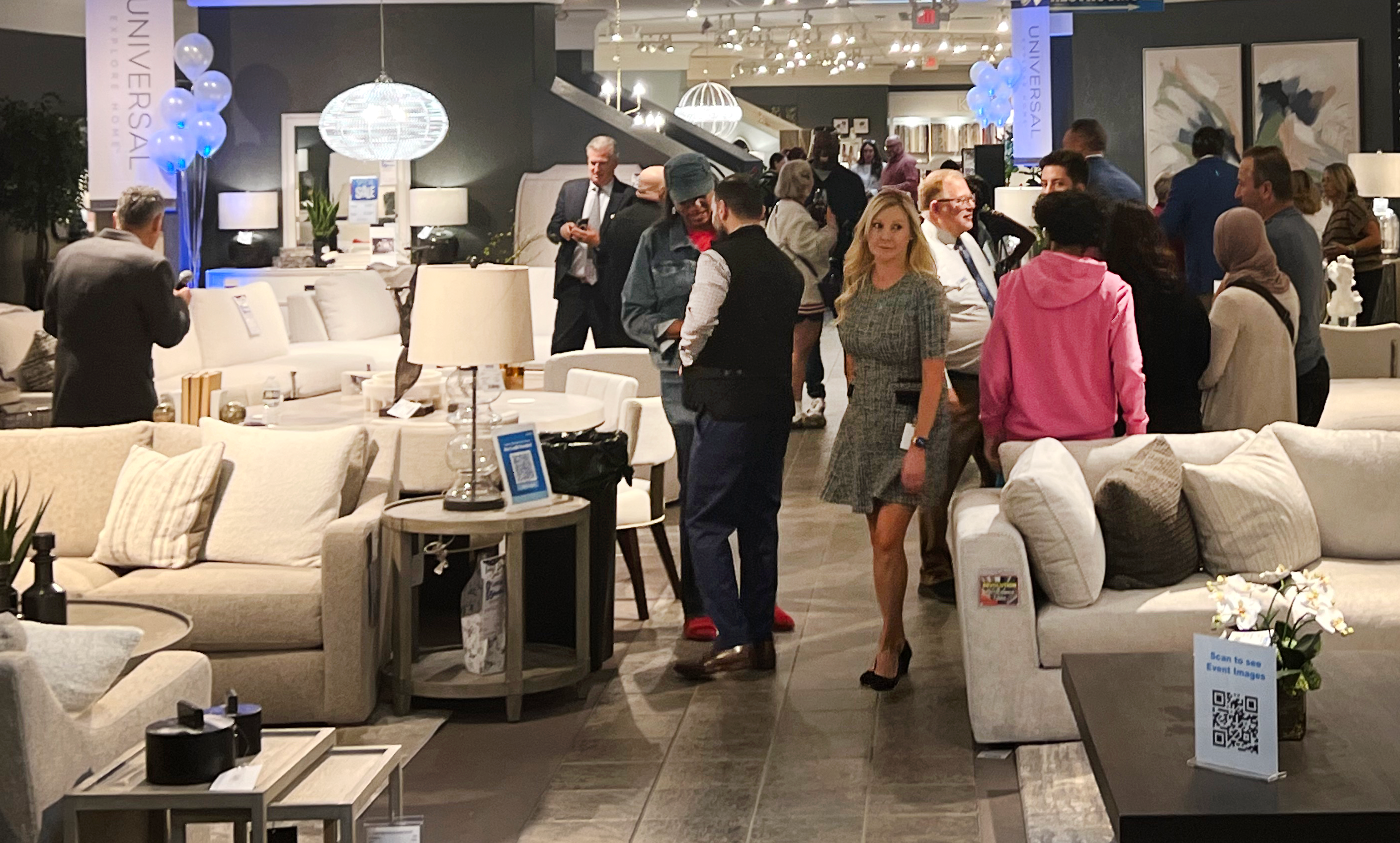 2024, Sept - Darvin Furniture & Mattress opens Universal Furniture Gallery, furnishings designed to bring both modern function and practical luxury into your home