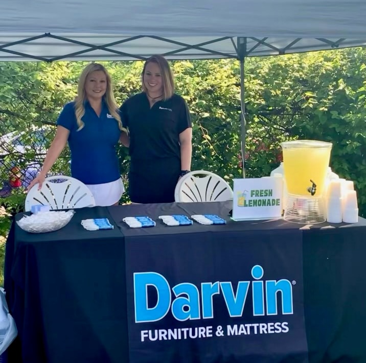 2023 Darvin Furniture & Mattress attend Golf Outing to support local charities 