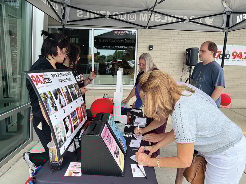 2023 94.7 WLS-FM Tim Virgin Ultimate Summer Weekend Event at Darvin Furniture & Mattress