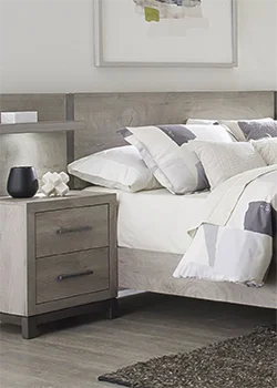contemporary queen bed $299.99 - matching pieces also on sale