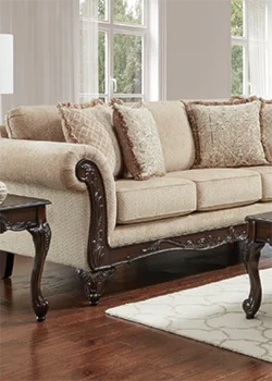 91" classic styled sofa $599.99