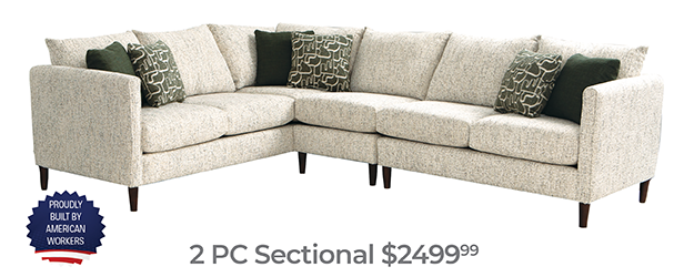 2 PC Sectional