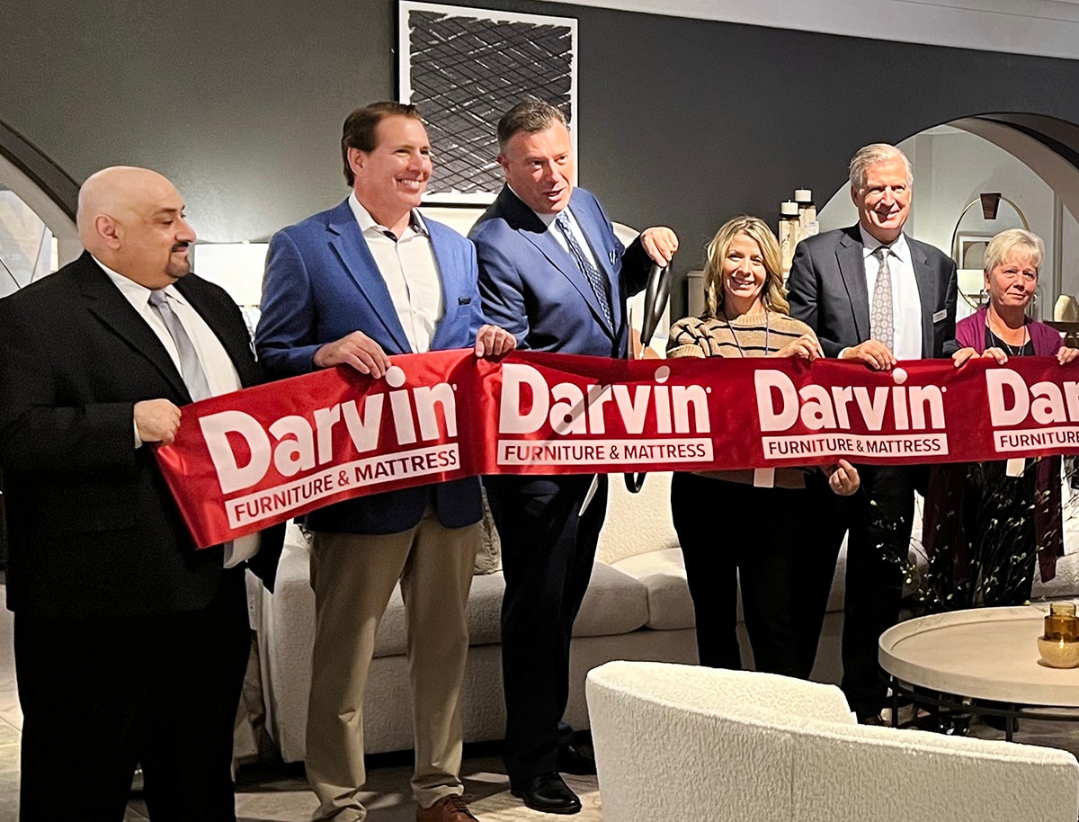 2024, Sept - Darvin Furniture & Mattress opens Universal Furniture Gallery, furnishings designed to bring both modern function and practical luxury into your home