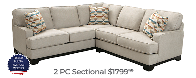 2 PC Sectional