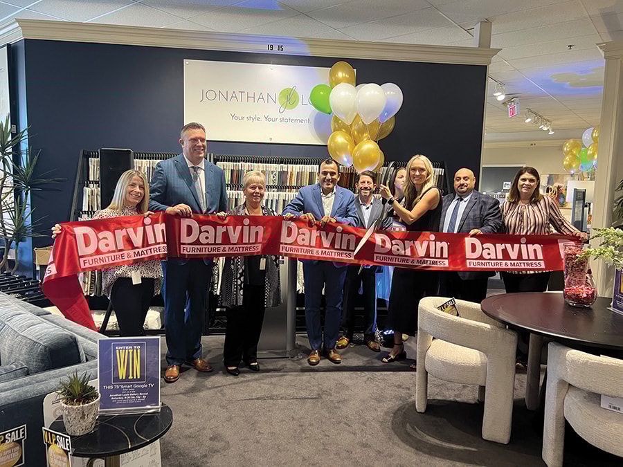 2024 - Jonathan Louis Gallery Reveal at Darvin Furniture & Mattress - Will Harris President