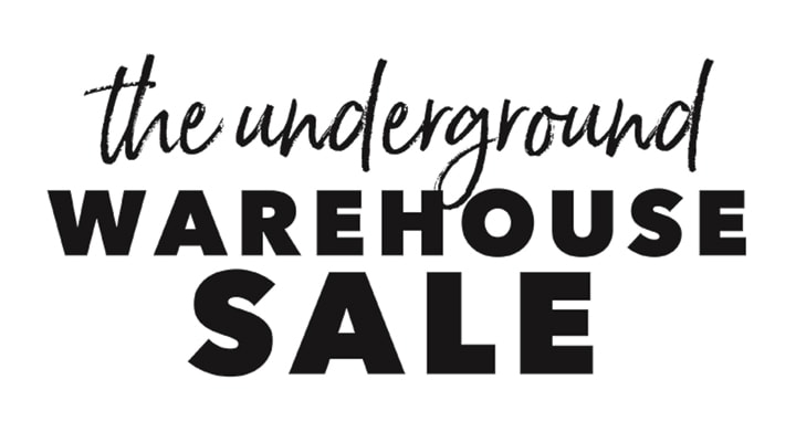 Underground Warehouse Sale