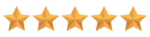 5 star reviews